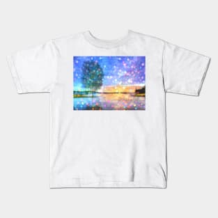 winter tree Kids T-Shirt